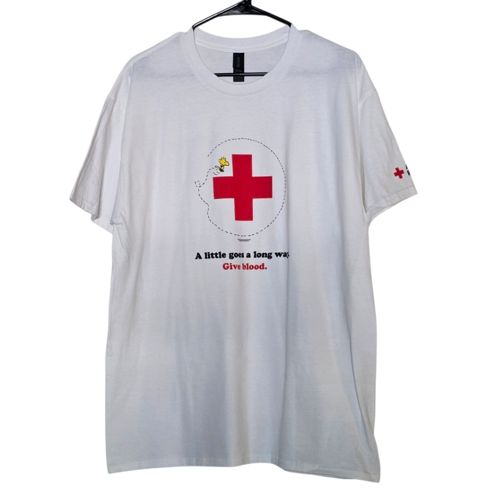 Peanuts × American Red Cross Blood Donor Exclusize Snoopy Shirt